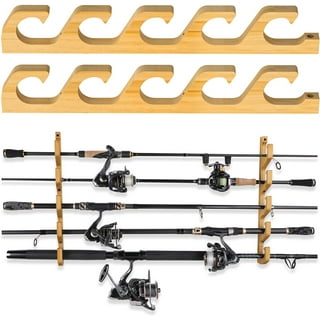 Plusinno Wall-mounted Vertical Fishing Rod Rack Review