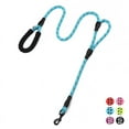 thumbnail image 1 of PLUTUS PET Double Handle Rope Dog Leash 6ft Long, Padded Traffic Handle, Heavy Duty and Reflective, Training Leash for Medium Large Dogs, Sky Blue, 1 of 6