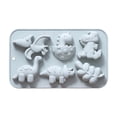 thumbnail image 1 of PLYZLE 12-Cavity Silicone Mold Tray for Making Ice Cubes, Chocolate Candy, Baking, Flexible Reusable Kitchen Baking Tool, 1 of 5