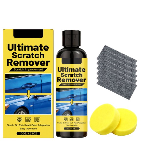 PLYZLE Car Scratch Remover, PLYZLE Scratch Remover, Plastic Polish Scratchs Removers, Quick Fix Removal Paste for Deep Scratches, All Paint Colors Polishing Kit