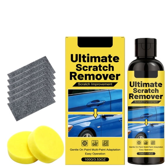 PLYZLE Scratch Remover, 3.53 Fl OzPLYZLE Ultimate Scratch Remover, Plastic Polish Scratchs Removers, Car Scratchs Repair Paste Deep Scratch (100ml)