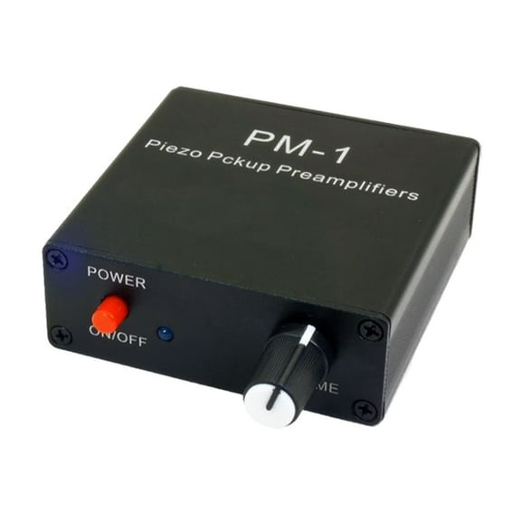 PM-1 Piezo Pickup Preamplifier for Musical Instrument Guitar Big Violin Piezo Pickup Amplifier