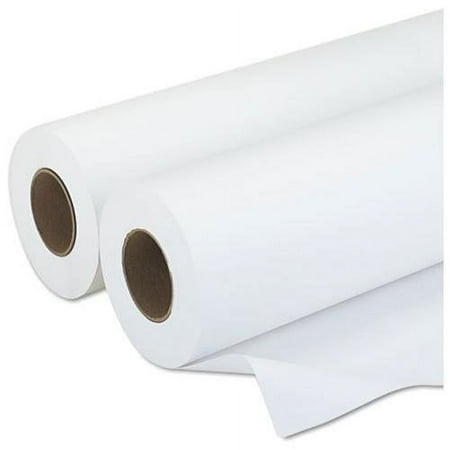 Iconex Amerigo Wide-Format Paper 3" Core 20lb 30" x 500' Smooth White 2Pk 9130