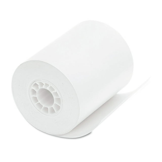 PM Company 6370 Direct Thermal Printing 2.25 in. x 80 ft. 34hermal Paper Rolls - White (12/Pack)