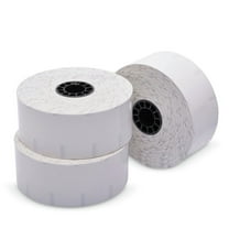 Sticky Media, 3.15" x 350 ft, White, 12 Rolls/Carton
