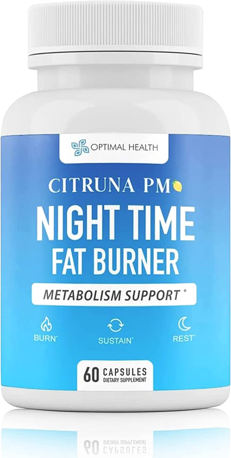 PM Night Time Weight Loss Supplement for Men & Women Natural Weight