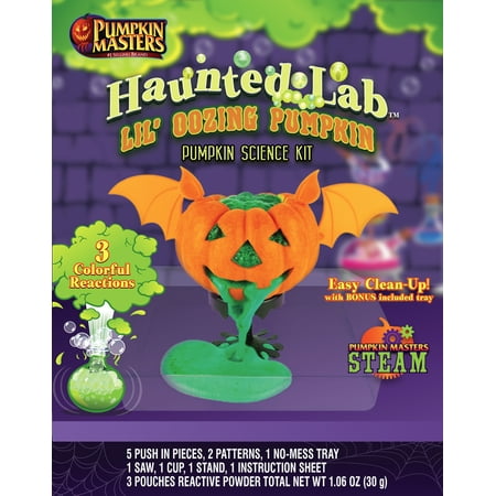 Halloween Haunted Lab Oozing Pumpkin Science Kit, by Pumpkin Masters