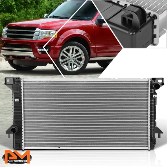 PM PERFORMOTOR Aluminum Cooling Radiator for 11-17 Expedition F-150 Mark LT Navigator DPI-13228