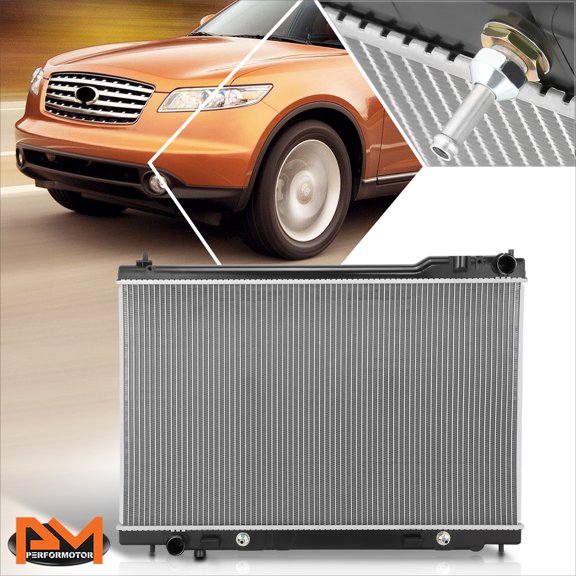 PM PERFORMOTOR Aluminum Core Factory Style Cooling Radiator for 03-08 Infiniti FX45 DPI-2671