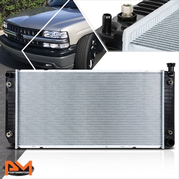 PM PERFORMOTOR Aluminum Core OE Replacement Radiator for 92-99 Chevy/GMC C/K Suburban DPI-1522