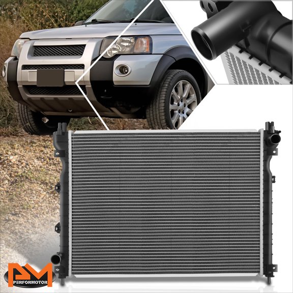 PM PERFORMOTOR Aluminum Core OE Style Cooling Radiator for 02-06 Land Rover Freelander DPI-2870