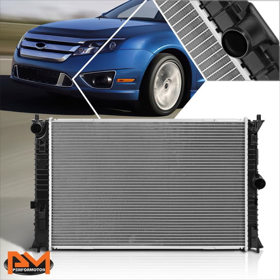 PM PERFORMOTOR Aluminum Core OE Style Cooling Radiator for 10-12 Fusion MKZ Milan DPI-13125