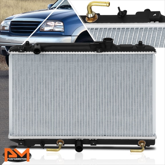 PM PERFORMOTOR Aluminum Core OE Style Cooling Radiator for 99-02 Suzuki Esteem AT/MT DPI-13283