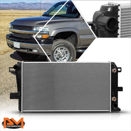 PM PERFORMOTOR Aluminum Core OE Style Radiator for 01-05 Slverado/Sierra 2500 3500 6.6 DPI-2510
