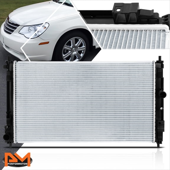 PM PERFORMOTOR Aluminum Core OE Style Radiator for 07-16 Caliber/Compass/Sebring AT/MT DPI-2951