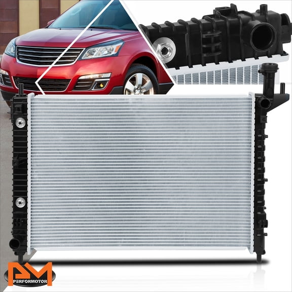 PM PERFORMOTOR Aluminum Core OE Style Radiator for 07-17 Chevy Traverse/GMC Acadia DPI-13007