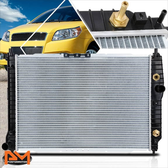 PM PERFORMOTOR Aluminum OE Factory Radiator for 04-09 Chevy Aveo5/Suzuki Swift+ AT/MT DPI-2873