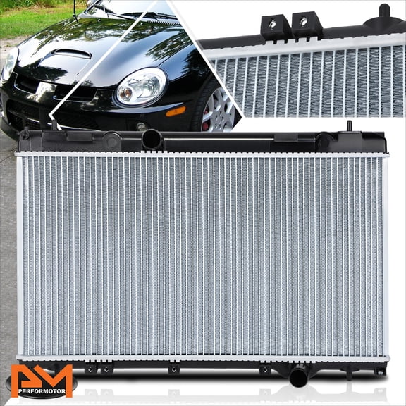 PM PERFORMOTOR Aluminum OE Replacement Cooling Radiator for 03-05 Dodge Neon SRT-4 MT DPI-2794