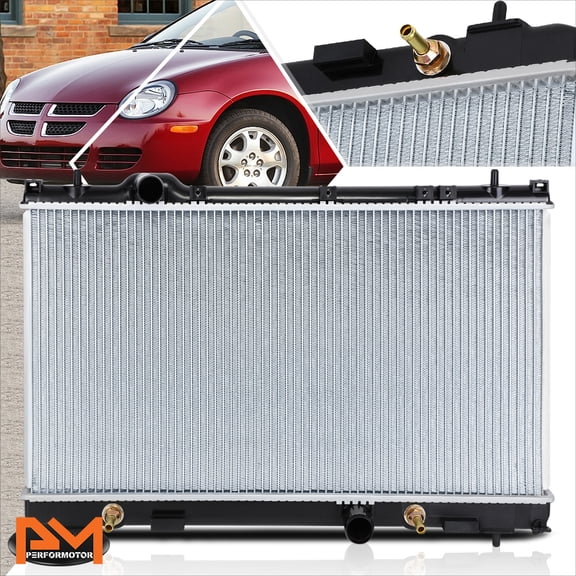 PM PERFORMOTOR Aluminum OE Replacement Radiator for 00-04 Dodge/Plymouth Neon 2.0 AT DPI-2362