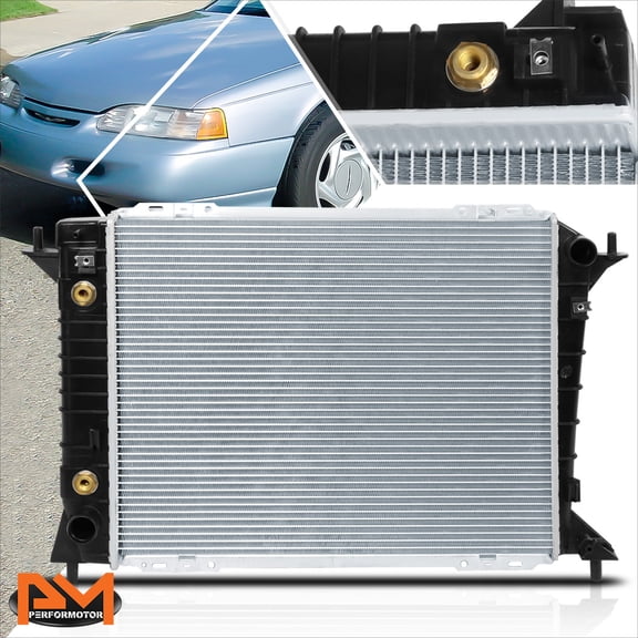 PM PERFORMOTOR Aluminum OE Style Cooling Radiator for 94-97 Thunderbird/Cougar 4.6L V8 DPI-1551