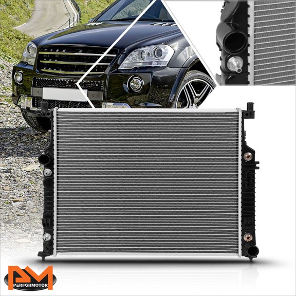 PM PERFORMOTOR Aluminum OE Style Radiator for 06-12 Mercedes-Benz ML350 500 R350 R500 DPI-2909
