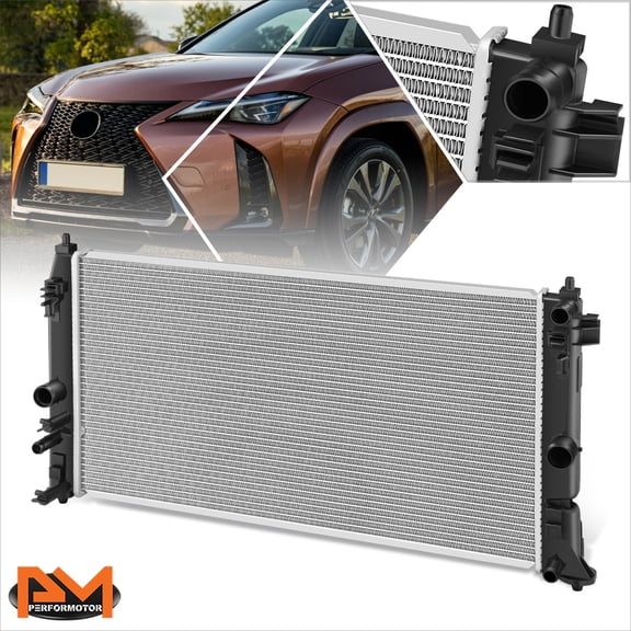 PM PERFORMOTOR Aluminum Radiator for 20-26 Lexus UX250H UX300H Toyota Corolla Prius DPI-13922