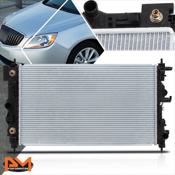 PM PERFORMOTOR Factory Style Radiator for 12-17 Buick Verano/Chevy Orlando 2.0/2.4L DPI-13325
