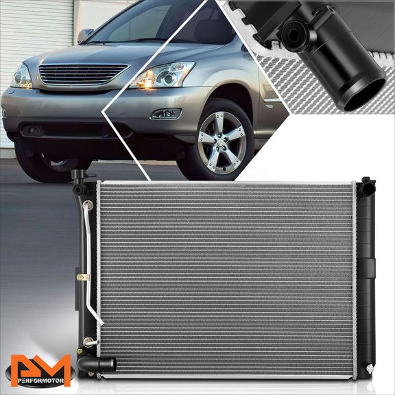 PM PERFORMOTOR Full Aluminum Core Factory Style Cooling Radiator for 04-06 Lexus RX330 DPI-2688