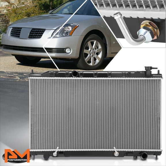 PM PERFORMOTOR Full Aluminum Core OE Style Cooling Radiator for 04-06 Nissan Maxima DPI-2693