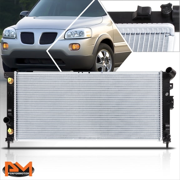 PM PERFORMOTOR Full Aluminum Core OE Style Cooling Radiator for 06-09 Uplander/Montana DPI-2881