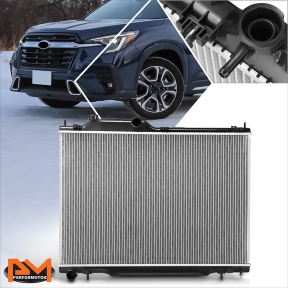 PM PERFORMOTOR Full Aluminum Core OE Style Cooling Radiator for 19-24 Subaru Ascent DPI-13824