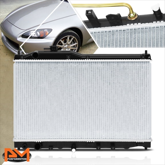 PM PERFORMOTOR Full Aluminum OE Factory Style Cooling Radiator for 00-09 Honda S2000 DPI-2344