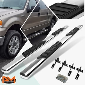 PM PERFORMOTOR for 04-08 Ford F150 SuperCrew Cab Oval 5"Side Step Nerf Bar Running Board Chrome