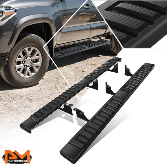 PM PERFORMOTOR for 05-23 Toyota Tacoma Access Cab 6" Aluminum Side Step Nerf Bar Running Boards