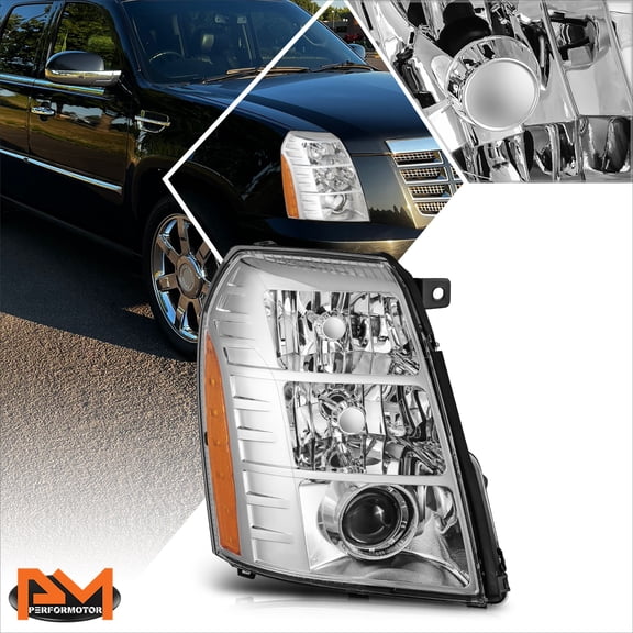 PM PERFORMOTOR for 07-09 Cadillac Escalade Factory Style Passenger Side HID Projector Headlight