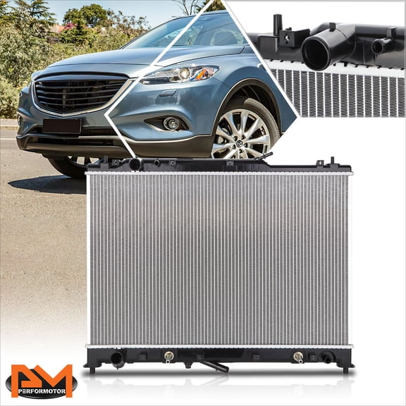 PM PERFORMOTOR for 07-15 Mazda Cx-9 OE Factory Style Aluminum Core Cooling Radiator DPI-2986