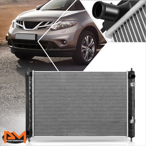 PM PERFORMOTOR for 08-17 Nissan Murano Quest 3.5L Factory Style Aluminum Radiator DPI-13406