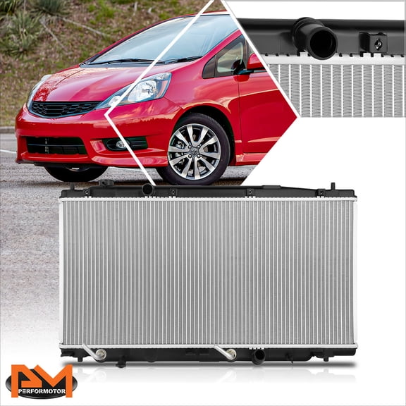 PM PERFORMOTOR for 09-13 Honda Fit OE Factory Style Aluminum Core Cooling Radiator DPI-13068