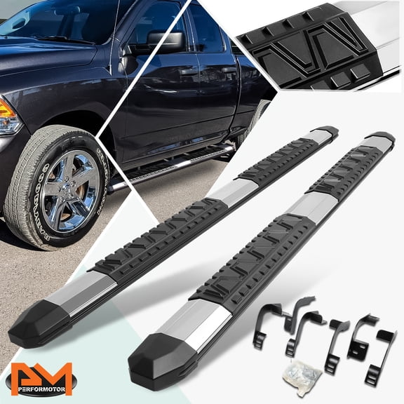 PM PERFORMOTOR for 09-20 Dodge Ram Extended Cab Aluminum 5" Side Step Nerf Bar Running Board