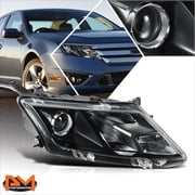 PM PERFORMOTOR for 10-12 Ford Fusion Factory Style Right Side Projector Headlight Lamp Black