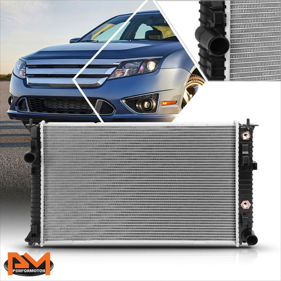 PM PERFORMOTOR for 10-12 Ford Fusion/Mercury Milan AT/MT OE Style Aluminum Radiator DPI-13126