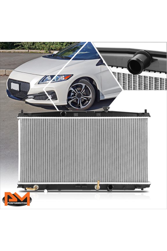 for 10-16 Honda CR-Z/Insight OE Style Aluminum Core Cooling Radiator DPI-13105
