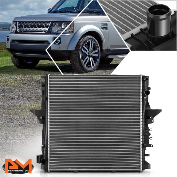 PM PERFORMOTOR for 10-16 Land Rover LR4 Range Rover Sport Aluminum Cooling Radiator DPI-13540