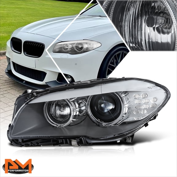 PM PERFORMOTOR for 11-13 BMW 528I 535I 550I M5 Factory Style Left Side HID Projector Headlight