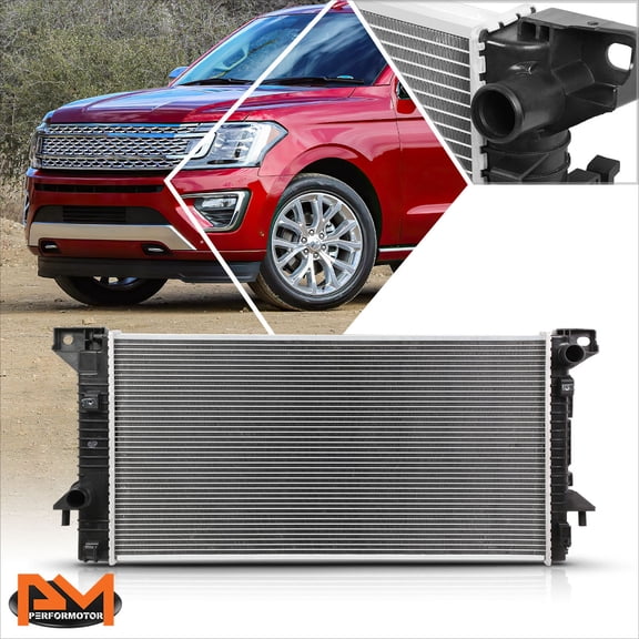 PM PERFORMOTOR for 11-14 Ford F150/15-17 Expedition Navigator Aluminum Core Radiator DPI-13229