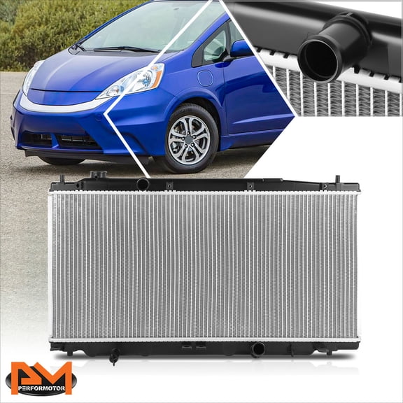 PM PERFORMOTOR for 13-14 Honda Fit EV Electric OE Style Aluminum Cooling Radiator DPI-13416