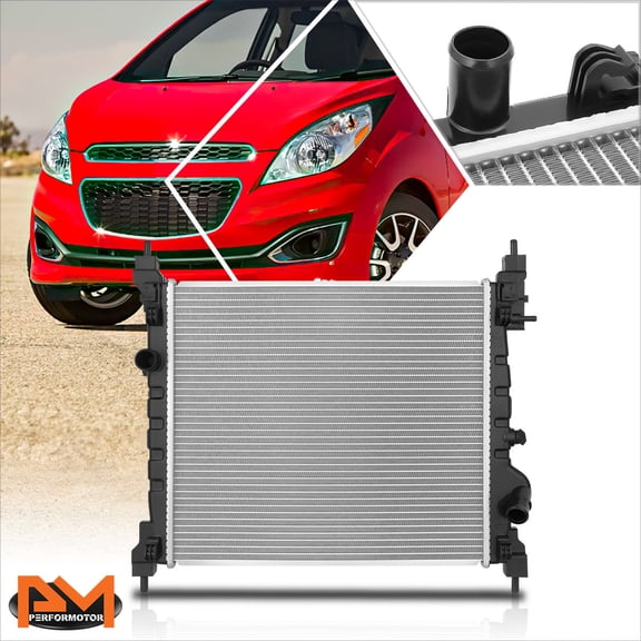PM PERFORMOTOR for 13-15 Chevy Spark 1.2L MT OE Style Aluminum Core Cooling Radiator DPI-13343
