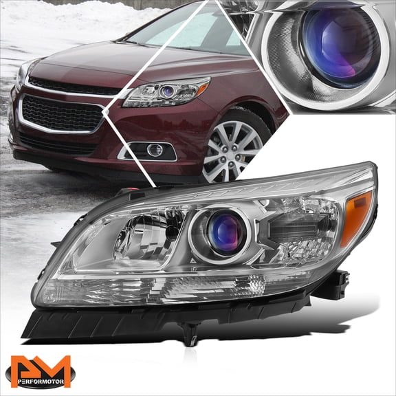 PM PERFORMOTOR for 13-16 Malibu Limited LT LTZ Factory Style Left Side Projector Headlights
