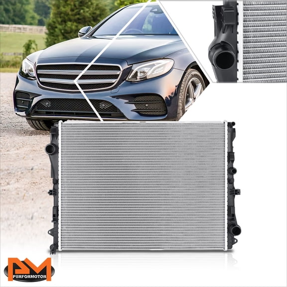 PM PERFORMOTOR for 14-17 Mercedes-Benz S550 S600 S63 S65 AMG 2-Row Cooling Radiator DPI-13027