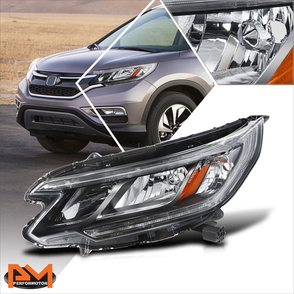 PM PERFORMOTOR for 15-16 Honda CR-V EX EX-L SE Factory Style Driver Side LED DRL Headlight Lamp
